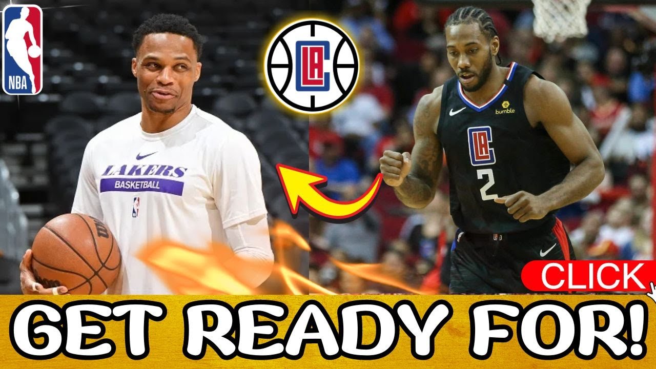 💥russell Westbrook Shares Viral Moment With Kawhi Leonard. Los Angeles Clippers News.