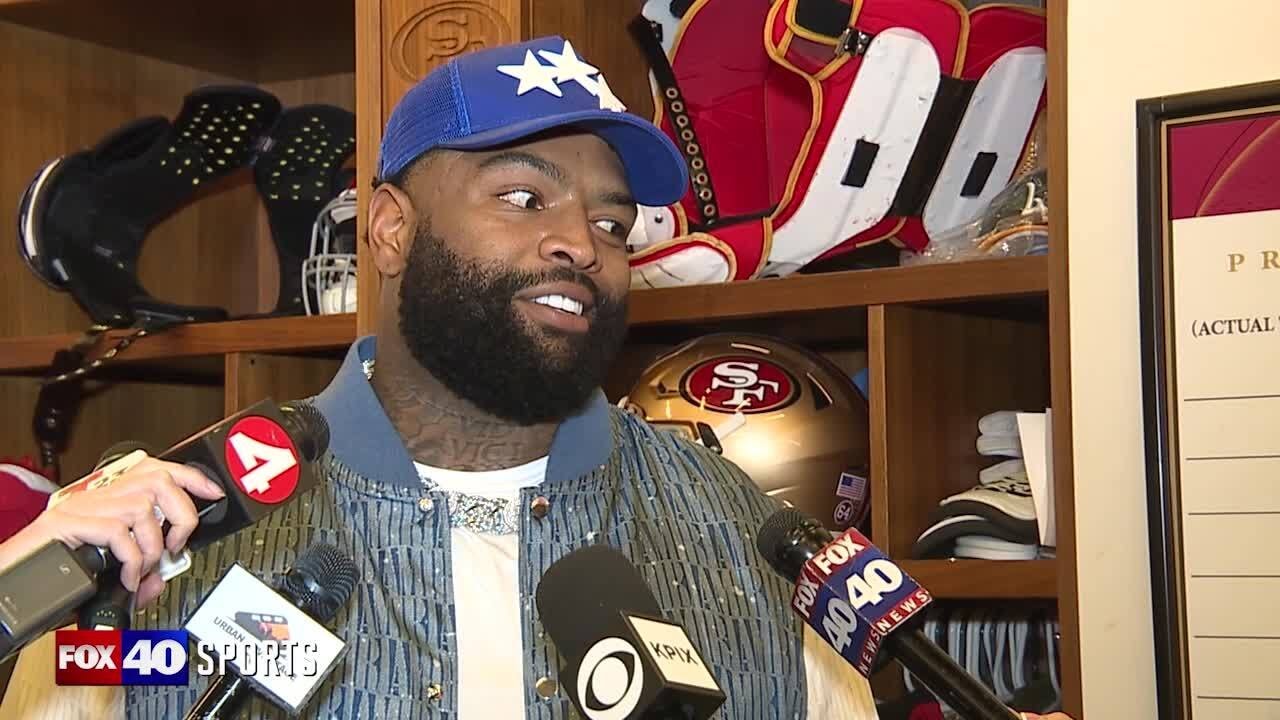 San Francisco 49ers Locker Room Reacts To Christian Mccaffrey’s Record Breaking Performance Against