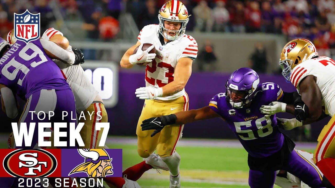 San Francisco Ers Top Plays Vs Minnesota Vikings Regular Season Week