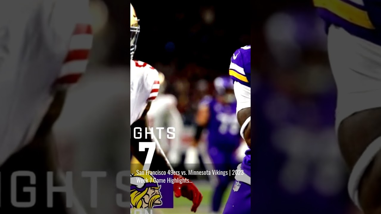 San Francisco 49ers Vs. Minnes…