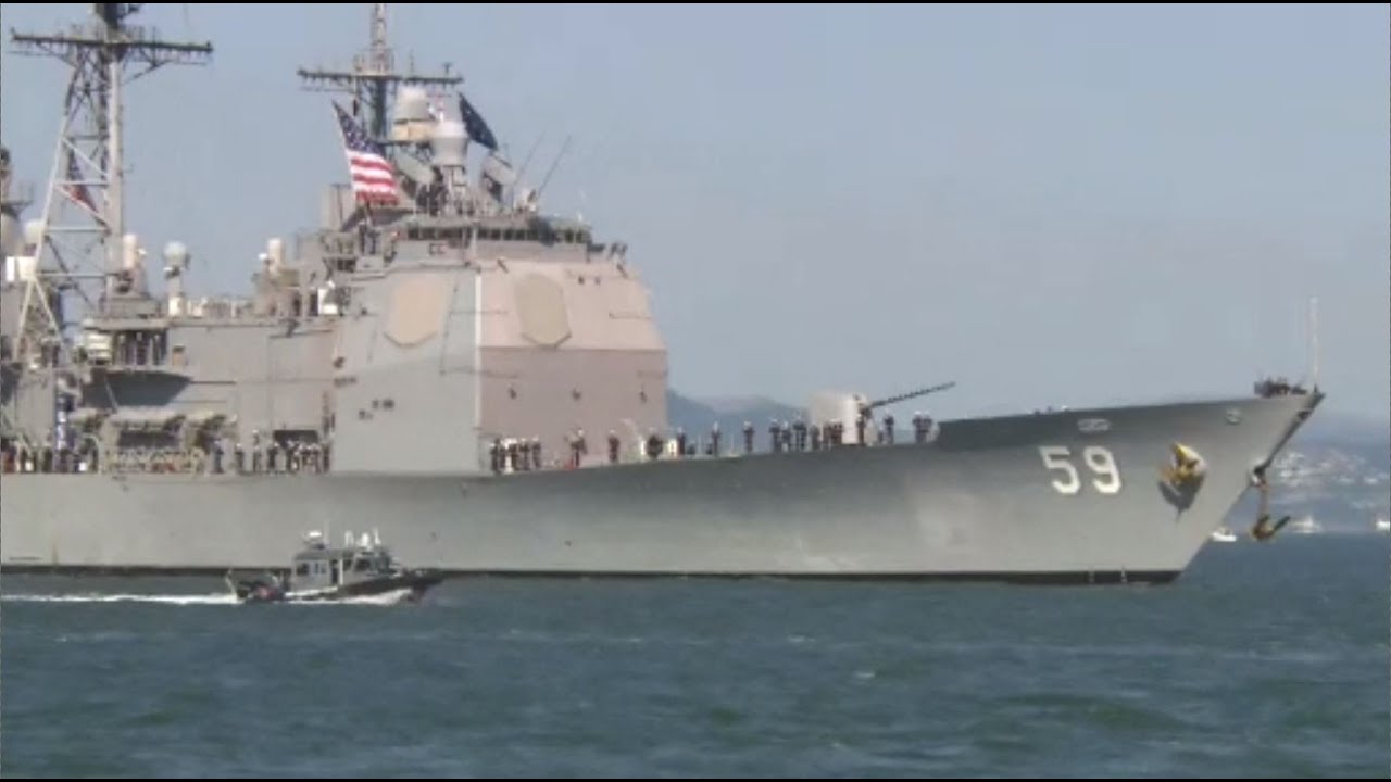 San Francisco Fleet Week Parade Of Ships