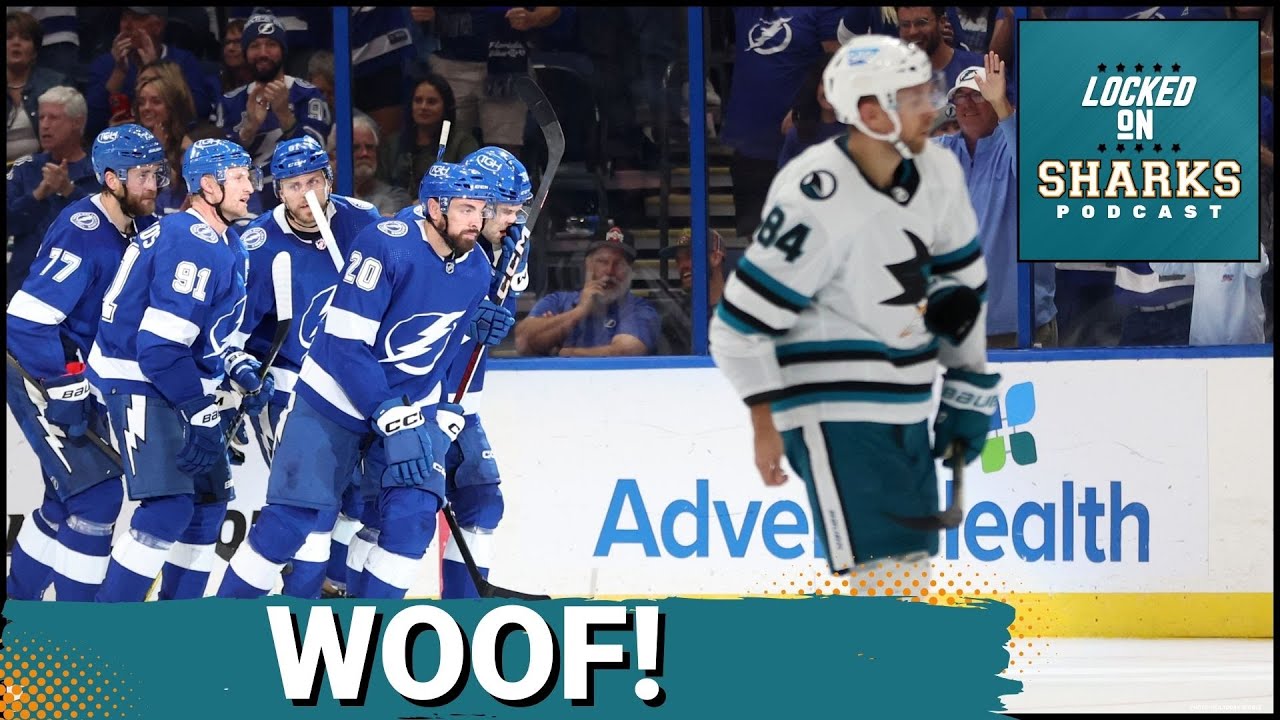 San Jose Sharks Get Trounced By Tampa Lightning 6 0, How Do The Sharks Respond?
