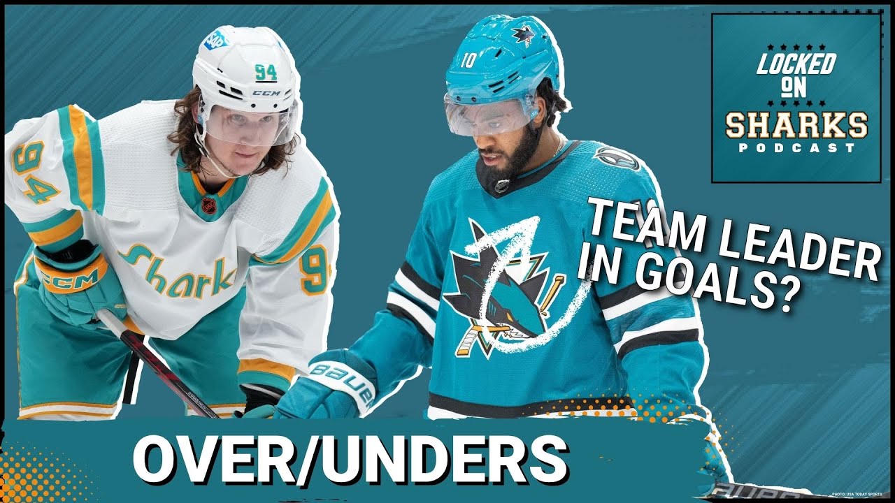 San Jose Sharks Over/unders And Team Leaders With The Hockey News’ Max Miller