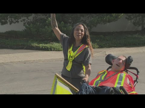 School crossing guard brightens Newberg community 2 School Crossing Guard Brightens Newberg Community
