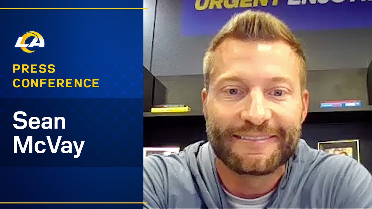 Sean Mcvay Talks Week 6 Injury Updates, Approach To Rb Rotation If Williams & Rivers Are Unavailable