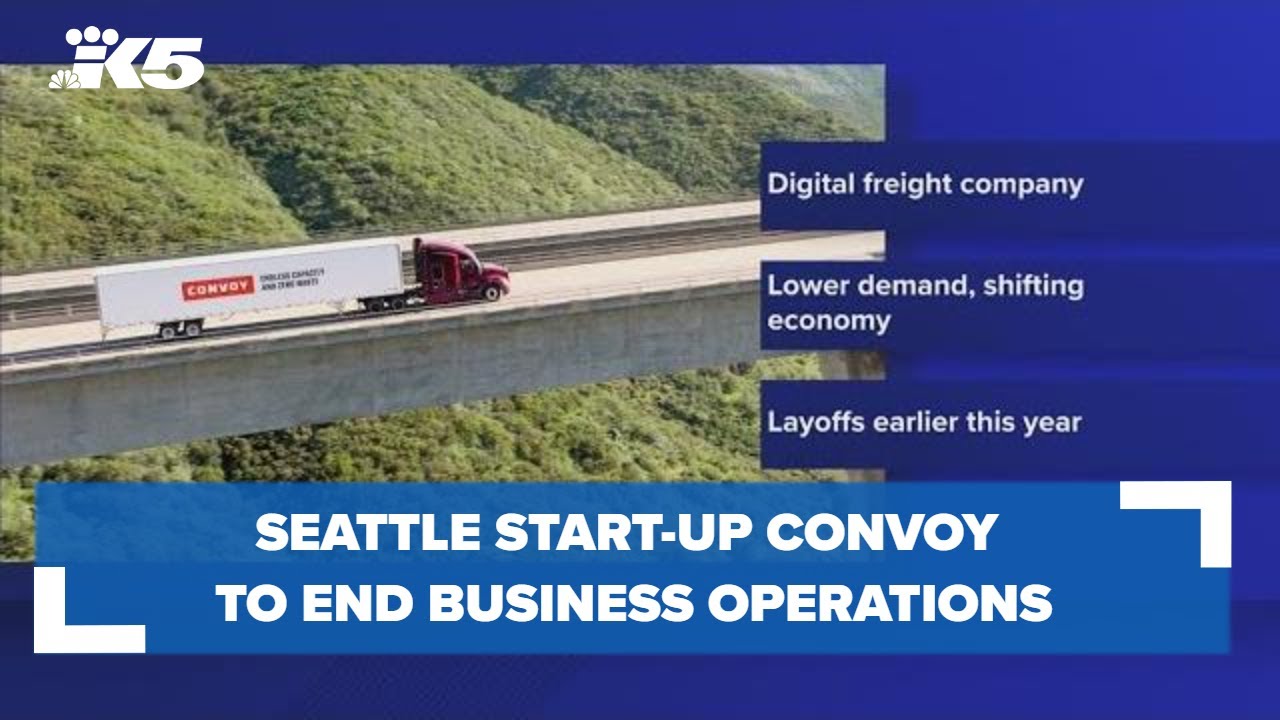 Seattle start-up Convoy suspends operations due to low demand 1 Seattle Start Up Convoy Suspends Operations Due To Low Demand