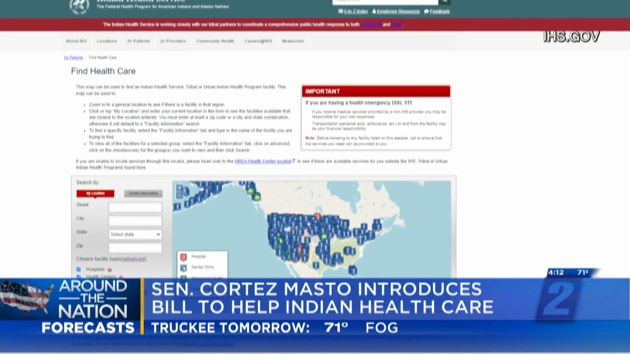 Sen. Cortez Masto Introduces Bill To Help Indian Health Care