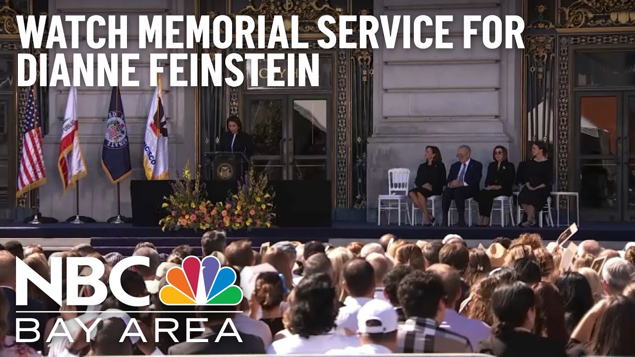 Sen. Dianne Feinstein Memorial In San Francisco (full Replay)