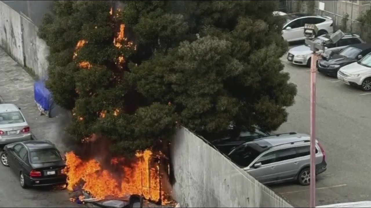 Spate of Mission District encampment fires have area residents and business owners worried 1 Spate Of Mission District Encampment Fires Have Area Residents And Business Owners Worried