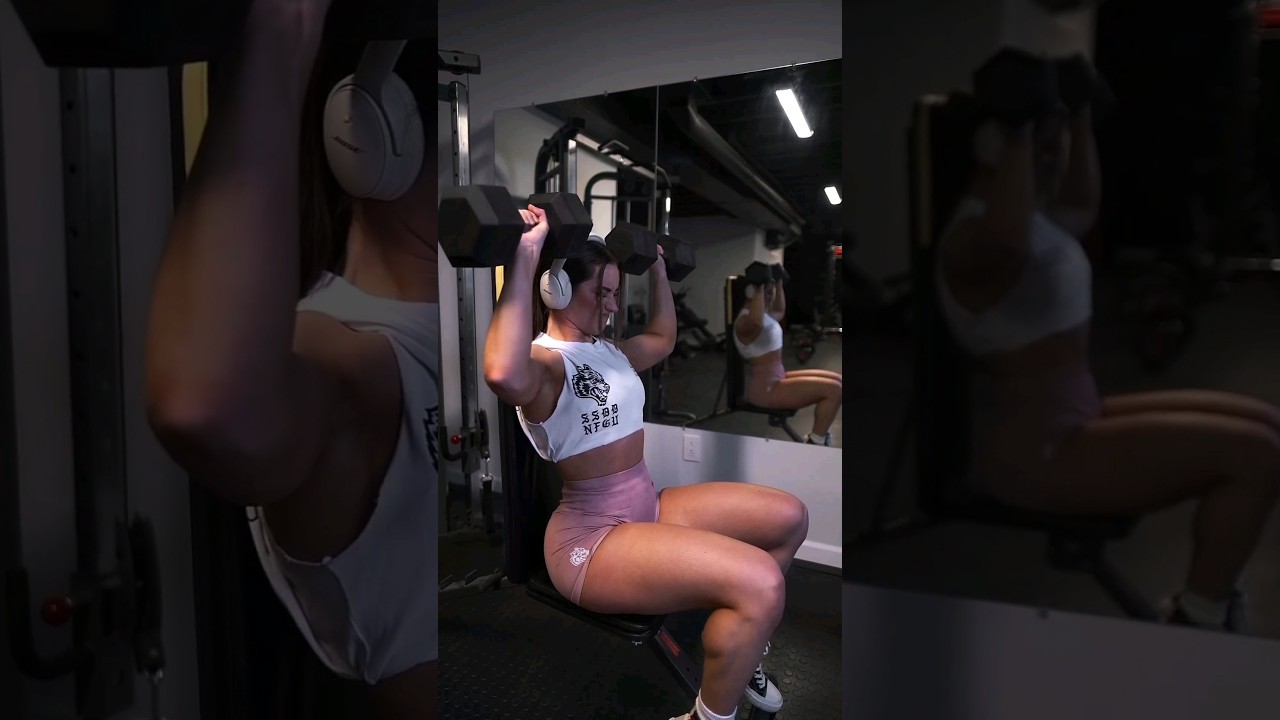 Special Gym Girl Upper Body Workout 🔥🍓🍓 #fitness #crossfit #gym #workout #gymlover #legday #glutes