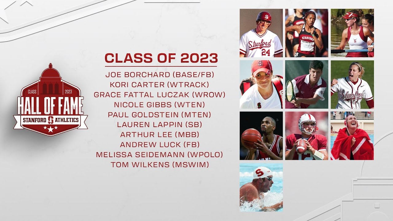 Stanford Athletics 2023 Hall Of Fame Ceremony