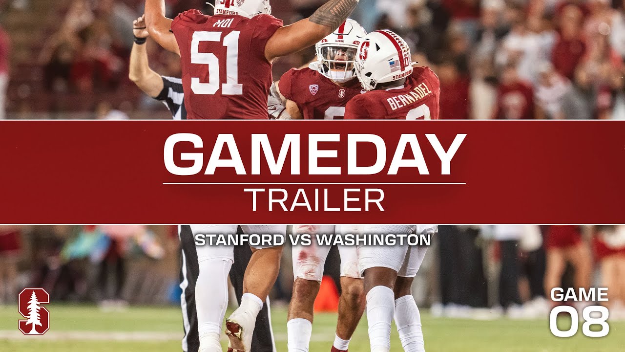 Stanford Football: Washington Game Trailer