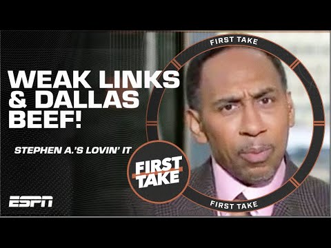 Stephen A. Is Absolutely Loving The Cowboys & 49ers Beef 🥩 | First Take