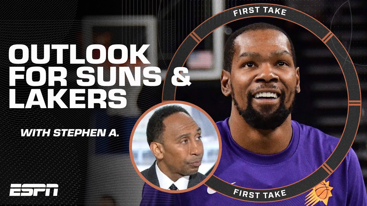 Stephen A.’s Expectations For The Phoenix Suns & Los Angeles Lakers 🏀 | First Take Youtube Exclusive