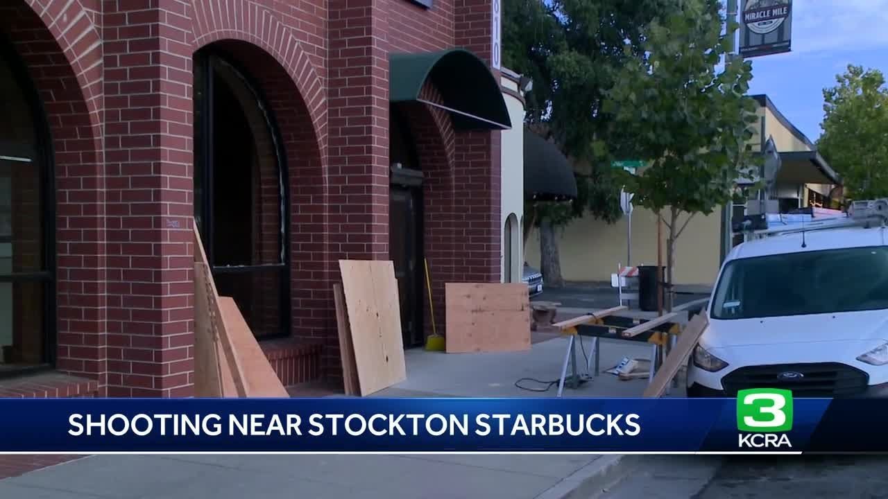 Stockton Police Investigate Shootout Outside Starbucks