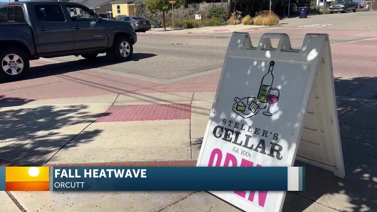 The City Of Santa Maria Hits Record Heat At 96 Degrees