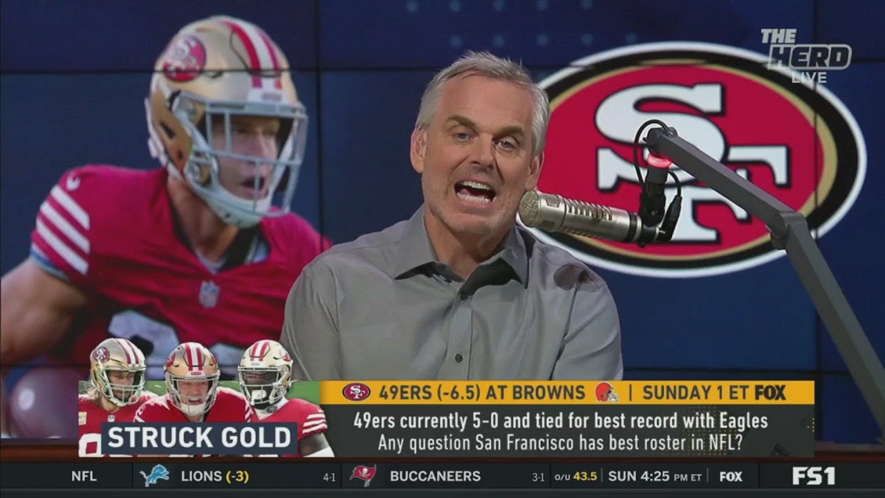 The Herd | “49ers Have The Best Roster In Nfl” – Colin Strong Reacts To Niners Lineup
