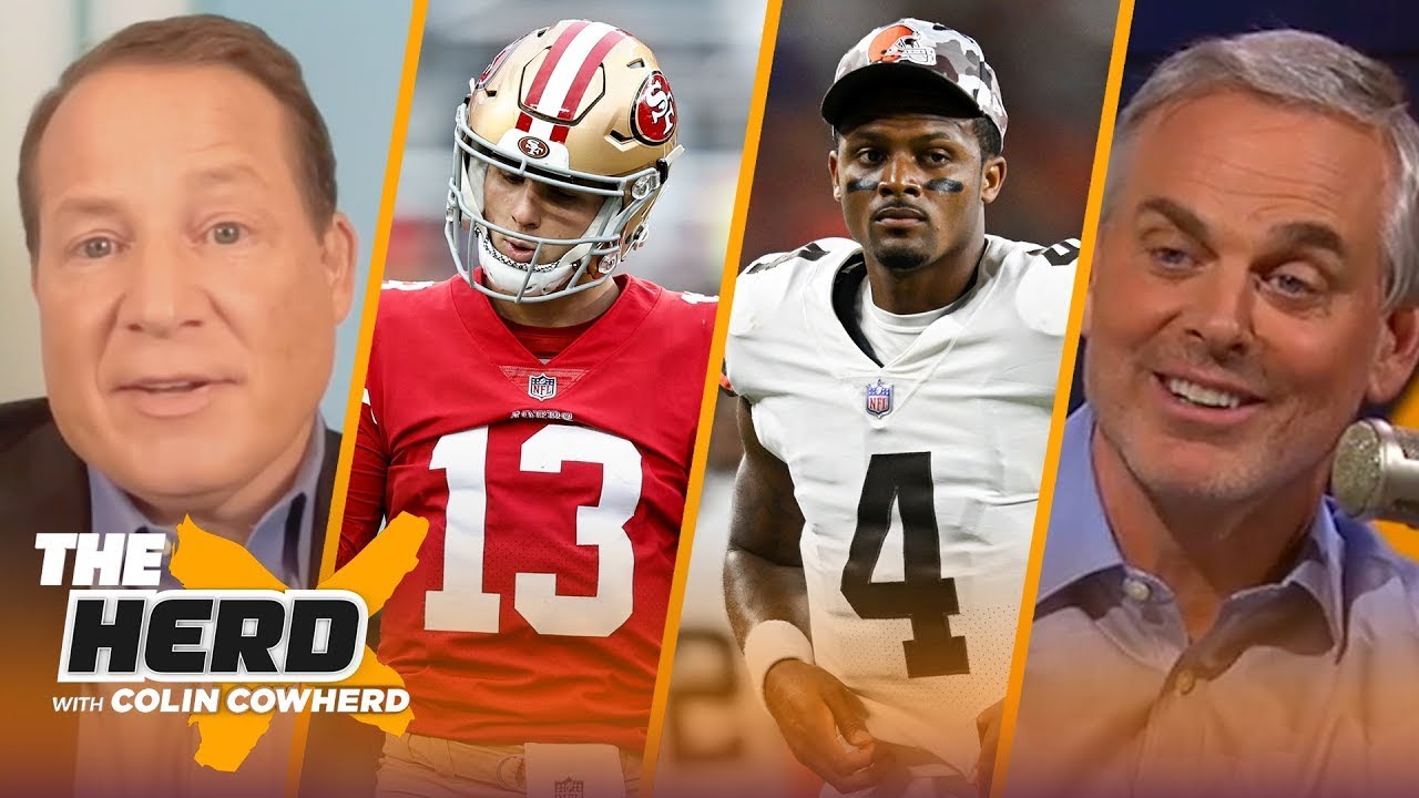 The Herd | Brock Purdy Continue Shock In The World! – Colin All Bet 49ers Destroys Browns In Week 6