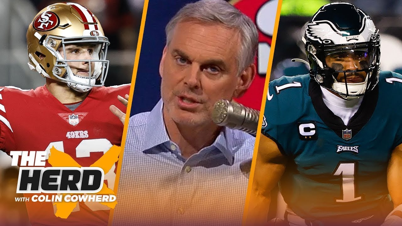 The Herd | Colin Reacts To Brock Purdy, Jalen Hurts Bad Perform In 49ers & Eagles 1st Loss Of Season