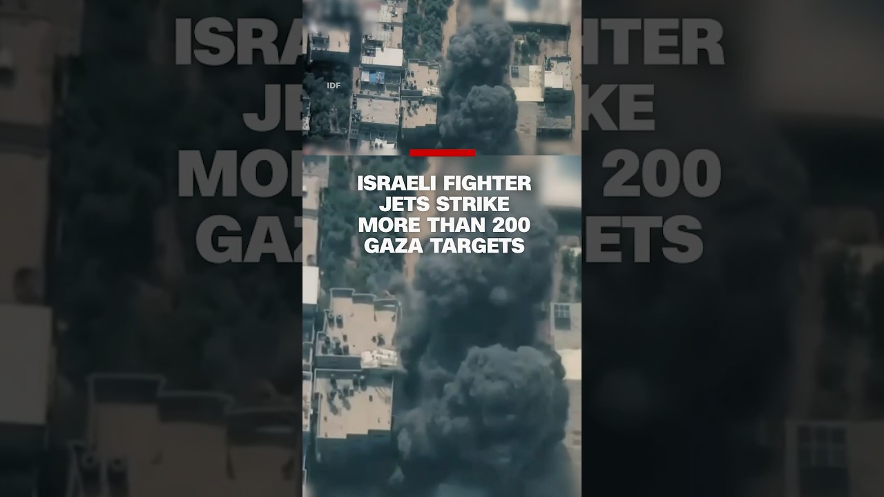 The Israel Defense Forces confirmed that they struck “over 200 targets” in Gaza overnight. 2 The Israel Defense Forces Confirmed That They Struck “over 200 Targets” In Gaza Overnight.