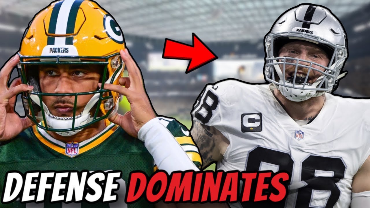 The Las Vegas Raiders Defense Dominates On Monday Night Football…👀