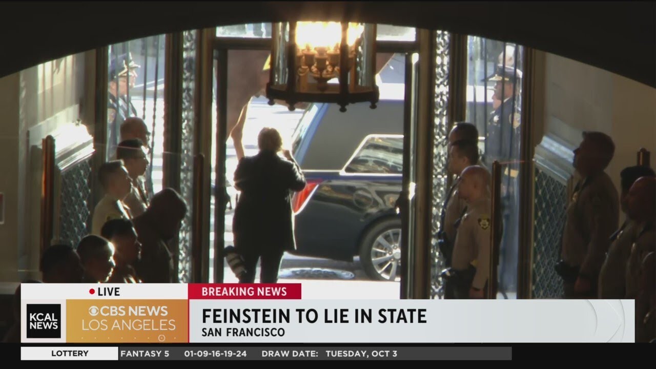 The Late Sen. Dianne Feinstein To Lie In State At San Francisco’s City Hall For A Day Of Public View