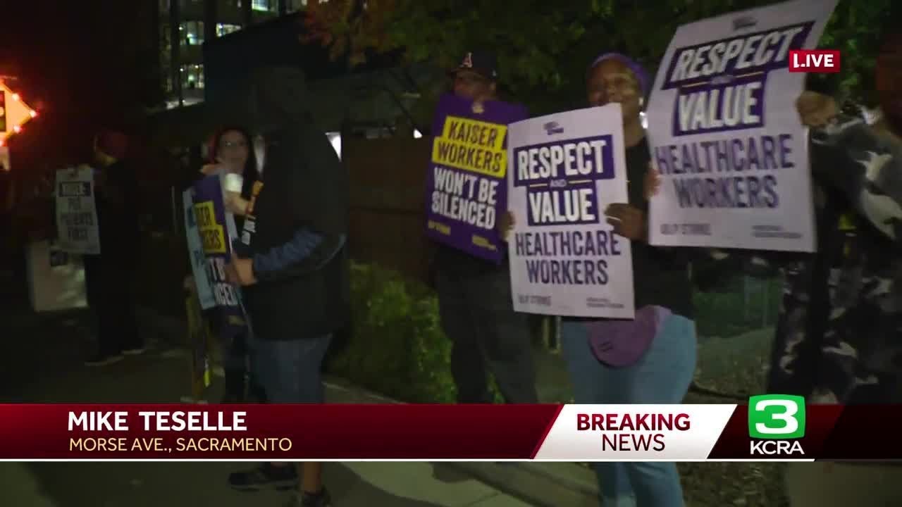 Thousands Of Us Health Care Workers Go On Strike In Multiple States Over Wages And Staff Shortages