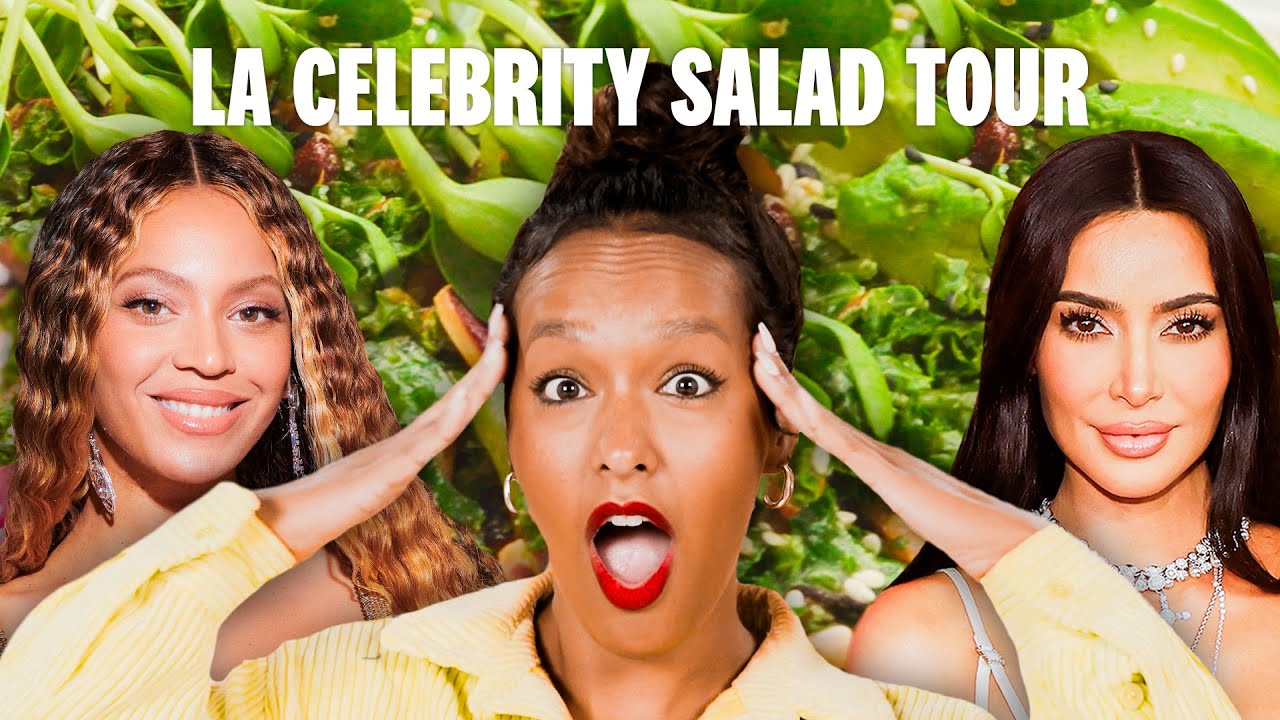 Trying The Top 5 Celebrity Approved Salads In Los Angeles | Delish