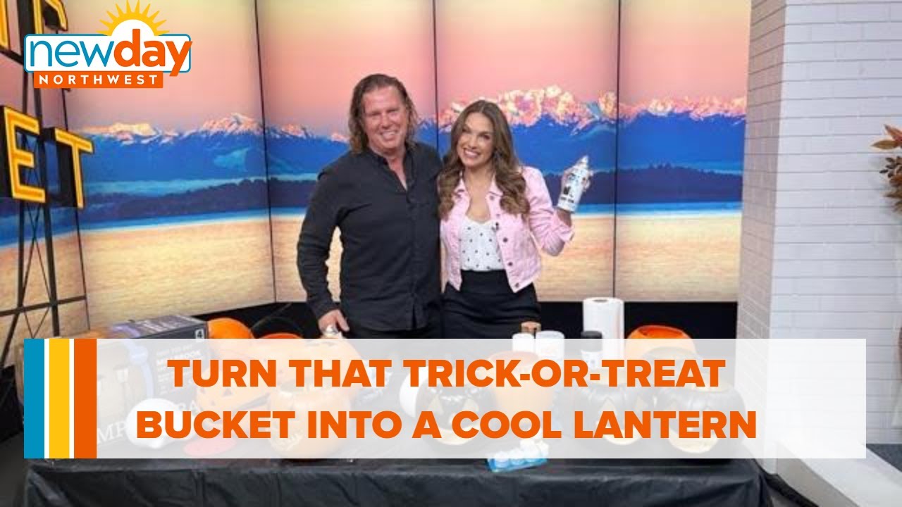 Turn That Trick Or Treat Bucket Into A Cool Pumpkin Lantern – New Day Nw