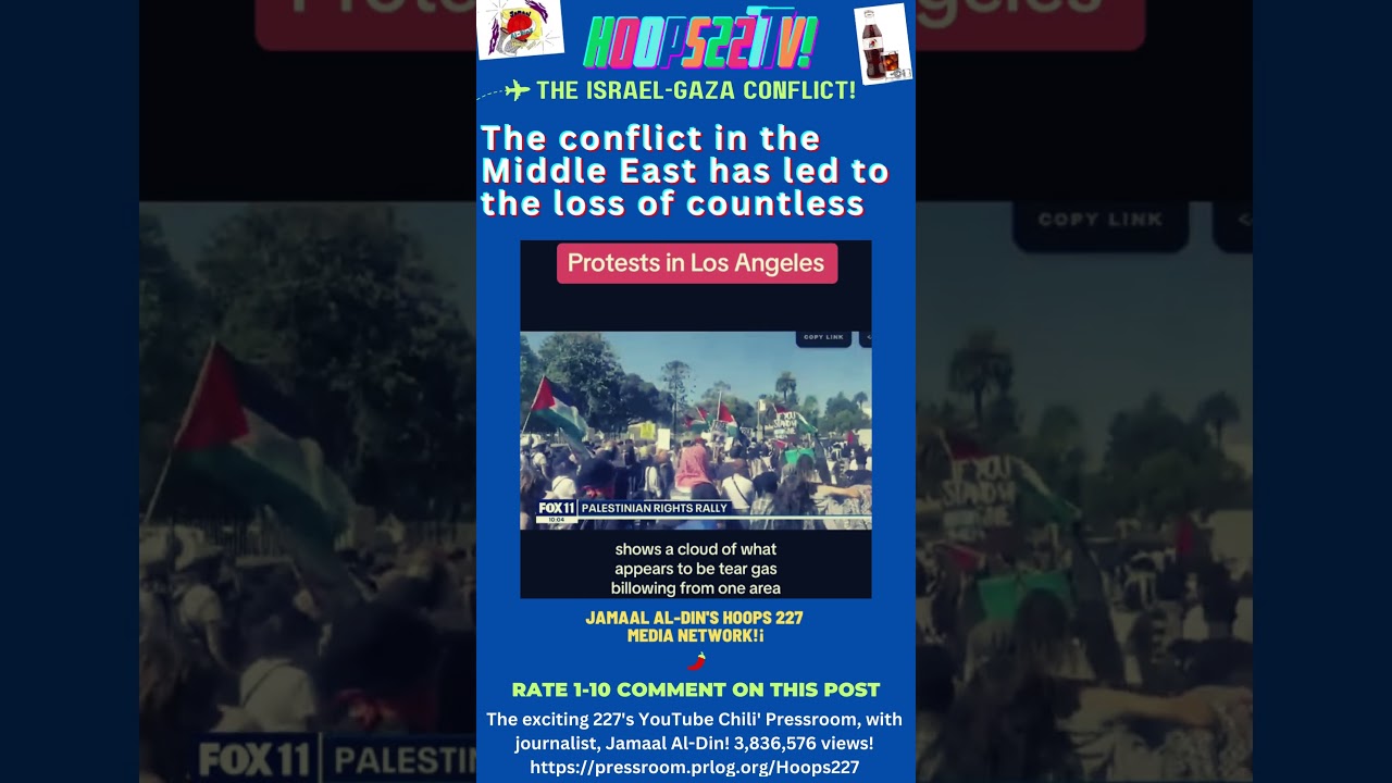U.S. Protests! #ISRAEL-GAZA, HAMAS Conflict!đ„ #LOSANGELES! #news Ep98 227's YouTube Chili' #shorts 1 U.s. Protests! #israel Gaza, Hamas Conflict!đ„ #losangeles! #news Ep98 227âs Youtube Chiliâ #shorts