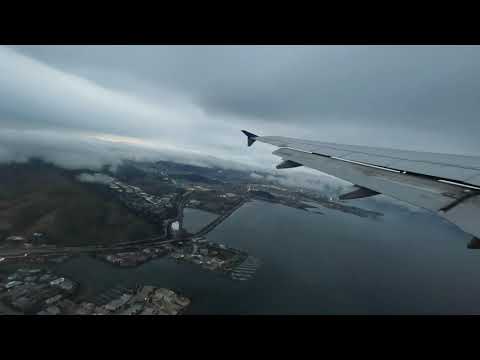 United Airlines Ua2385 A320 Takeoff From San Francisco Airport