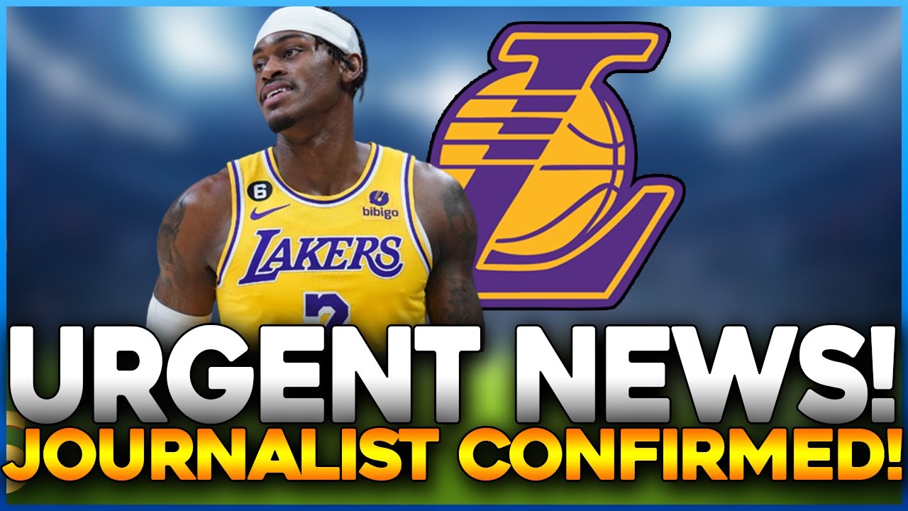 Urgent News! Journalist Confirmed! – Los Angeles Lakers News Today