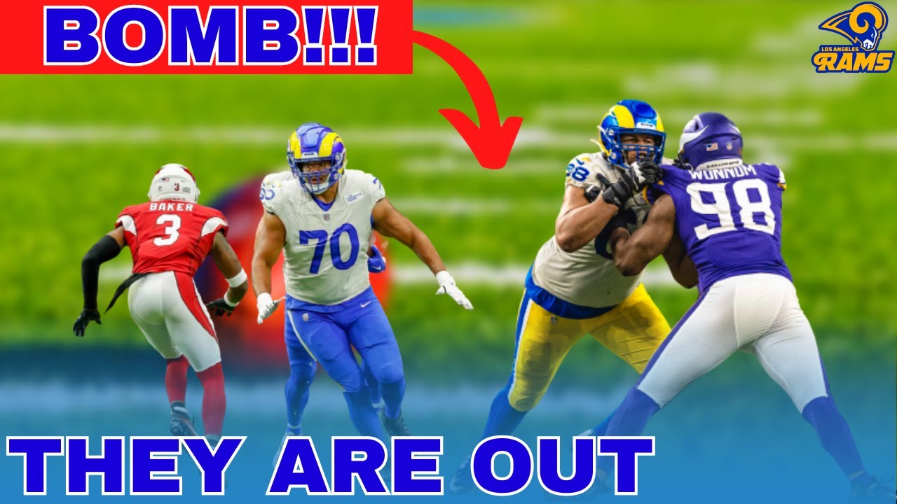 Urgent !!! / They Are Out / Breaking News / Los Angeles Rams Nfl News