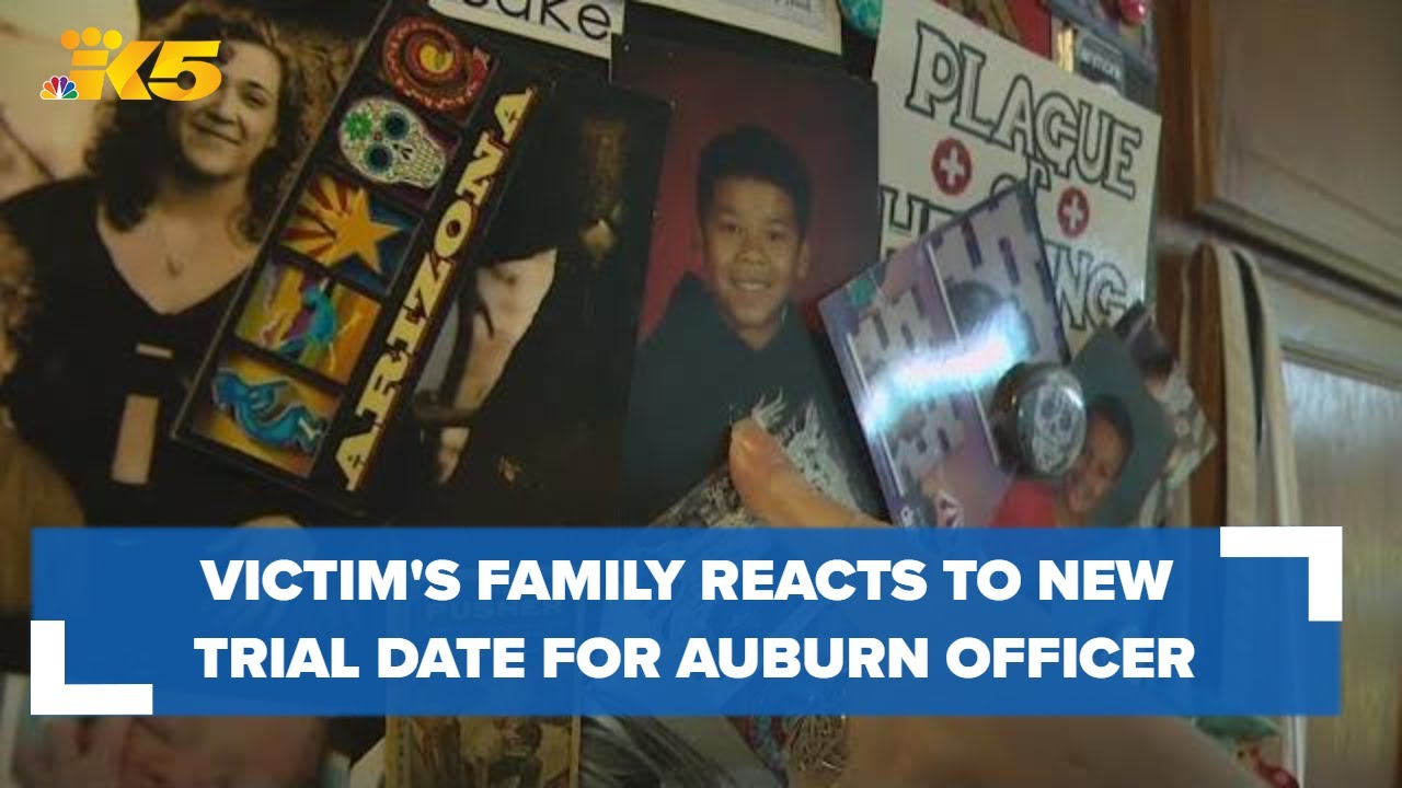 Victim's family reacts to new trial date set for Auburn police officer charged with murder 2 Victim’s Family Reacts To New Trial Date Set For Auburn Police Officer Charged With Murder