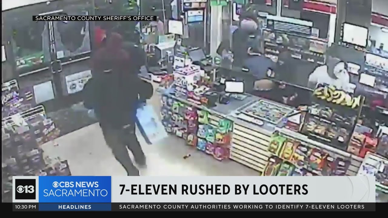 Video Shows Looters Rushing Sacramento Area 7 Eleven