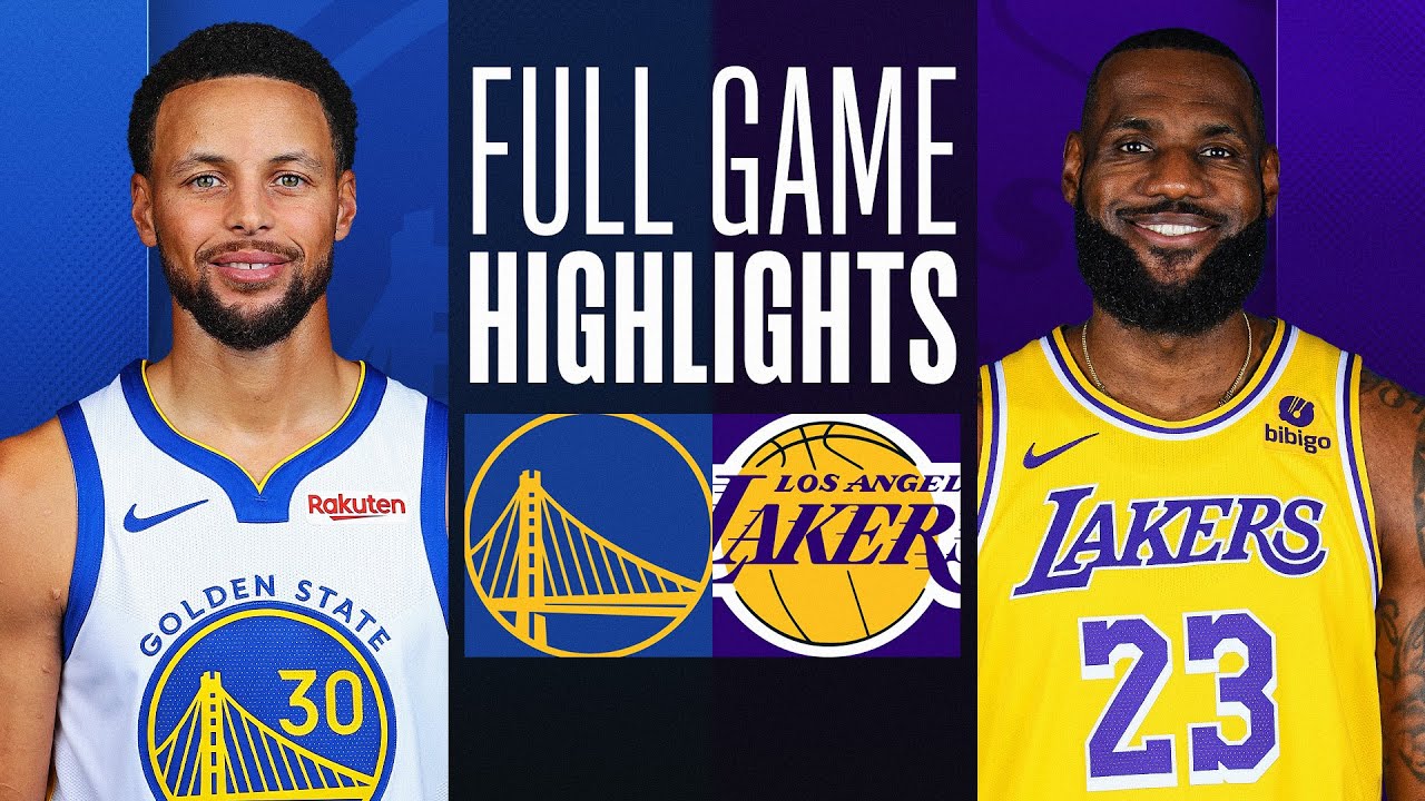 Warriors At Lakers | Nba Preseason Full Game Highlights | October 13, 2023