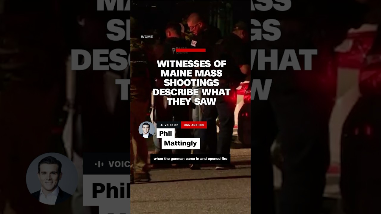 Witnesses of Maine mass shootings describe what they saw #cnn #news #lewiston #maine #manhunt 2 Witnesses Of Maine Mass Shootings Describe What They Saw #cnn #news #lewiston #maine #manhunt