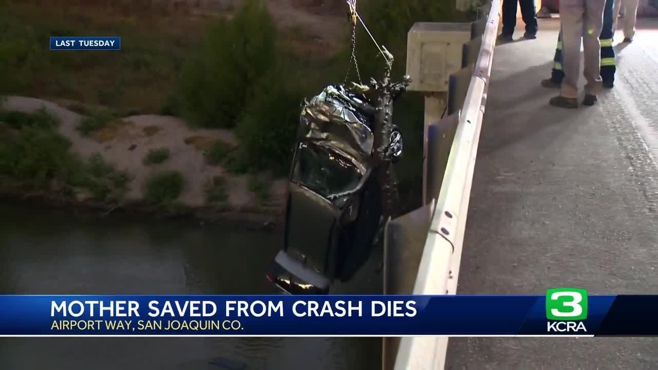 Woman Rescued From San Joaquin River After Suv Crash Has Died, Officials Say