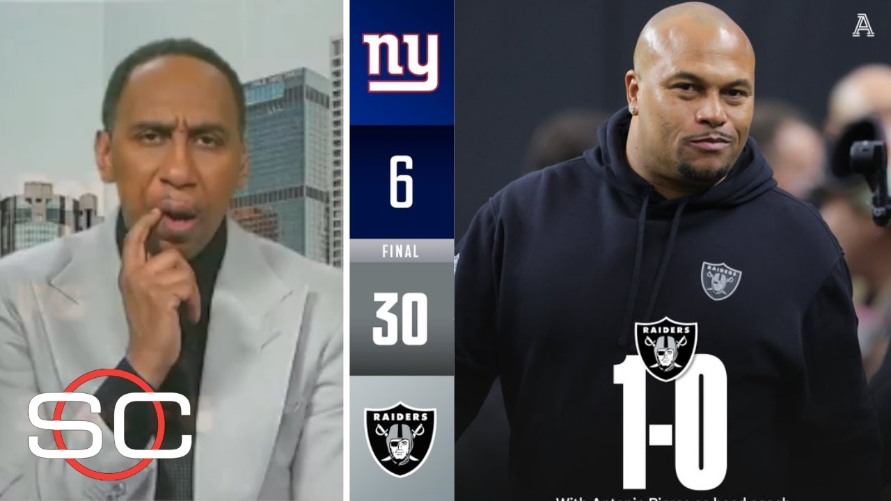 “1 0 In The Antonio Pierce Era!!!” – Espn Reacts To Raiders Get Big 30 6 Win Over Giants In Week 9