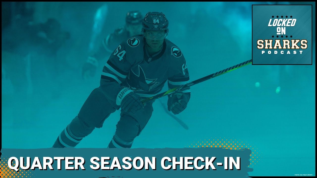 2023 24 San Jose Sharks Quarter Season Mark: The Numbers Are Not Great