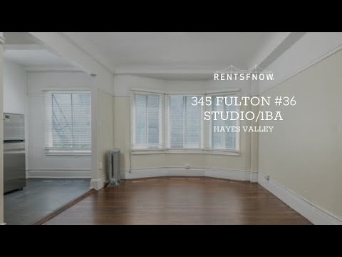 345 Fulton #36, San Francisco Ca | Studio 1 Bath