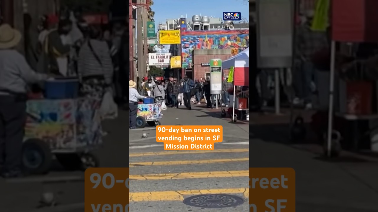 90 Day Ban On Street Vending Begins In Sf #missiondistrict • #bayarea #sanfrancisco #streetvendors