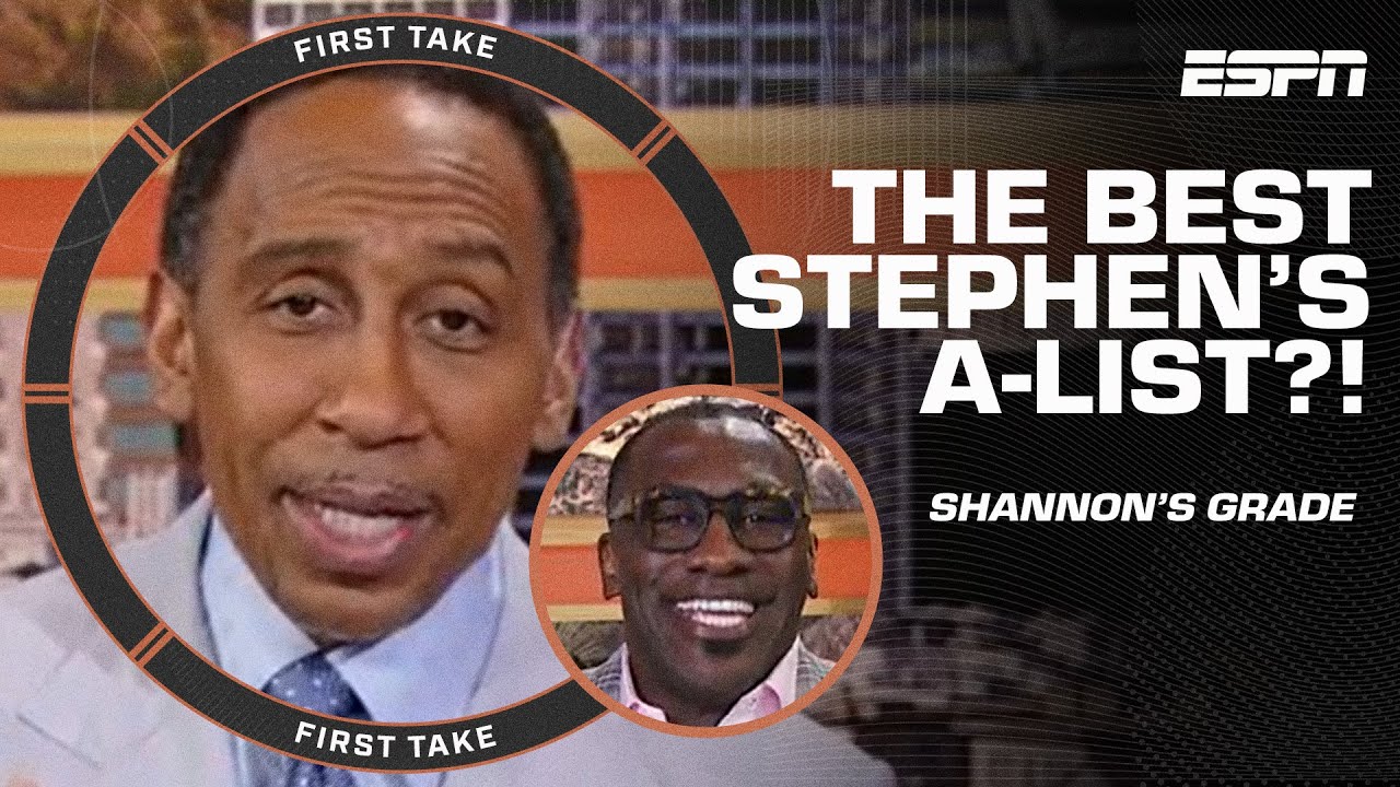 💥 Bam 💥 The Best Stephen’s A List Ever?! 😮 Shannon Sharpe Thinks So 👏 | First Take