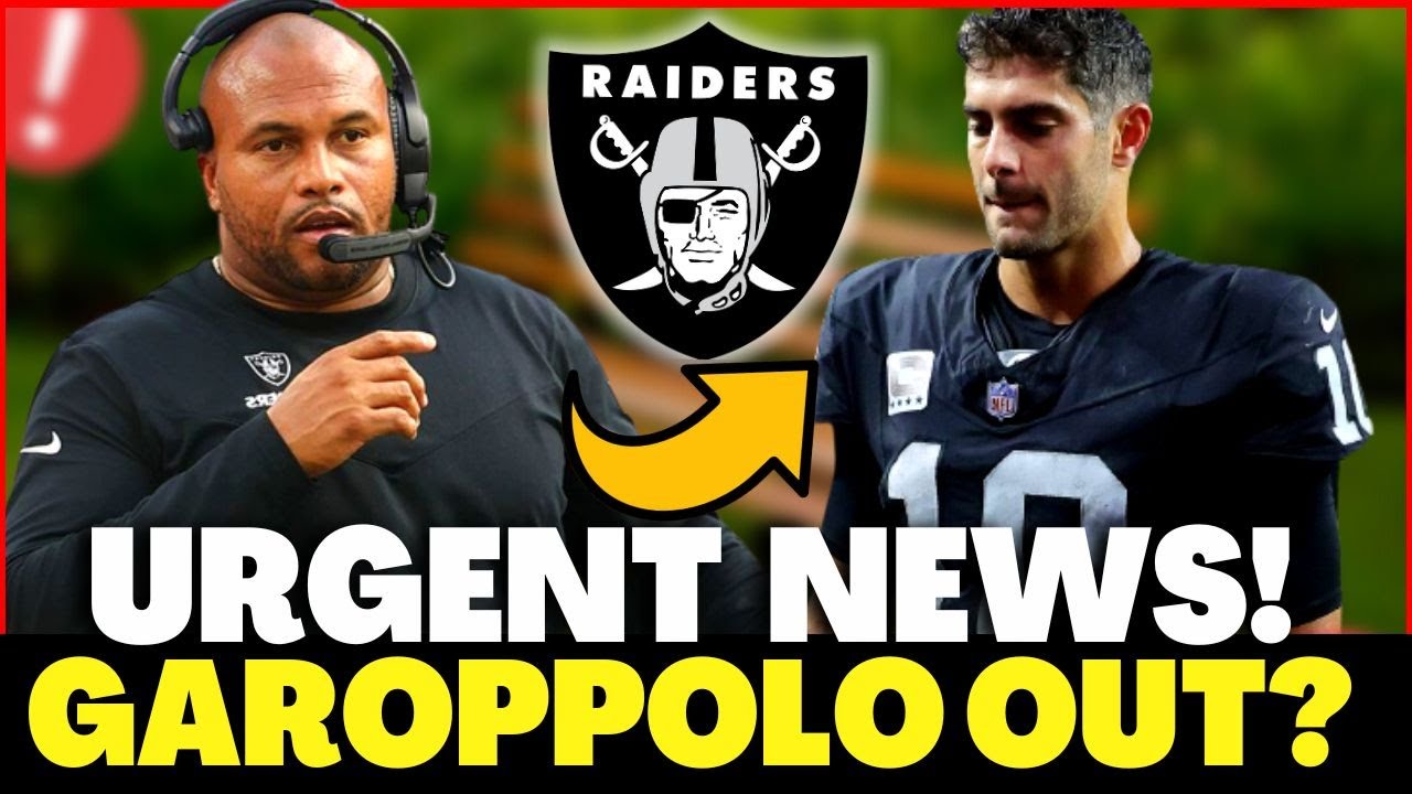 đšđ„BOMB!BREAKING NEWS!JIMMY GAROPPOLO, SHAKEN BY UNEXPECTED MESSAGE FROM ANTĂNIO PIERCE! Raiders News 1 đšđ„bomb!breaking News!jimmy Garoppolo, Shaken By Unexpected Message From AntĂnio Pierce! Raiders News