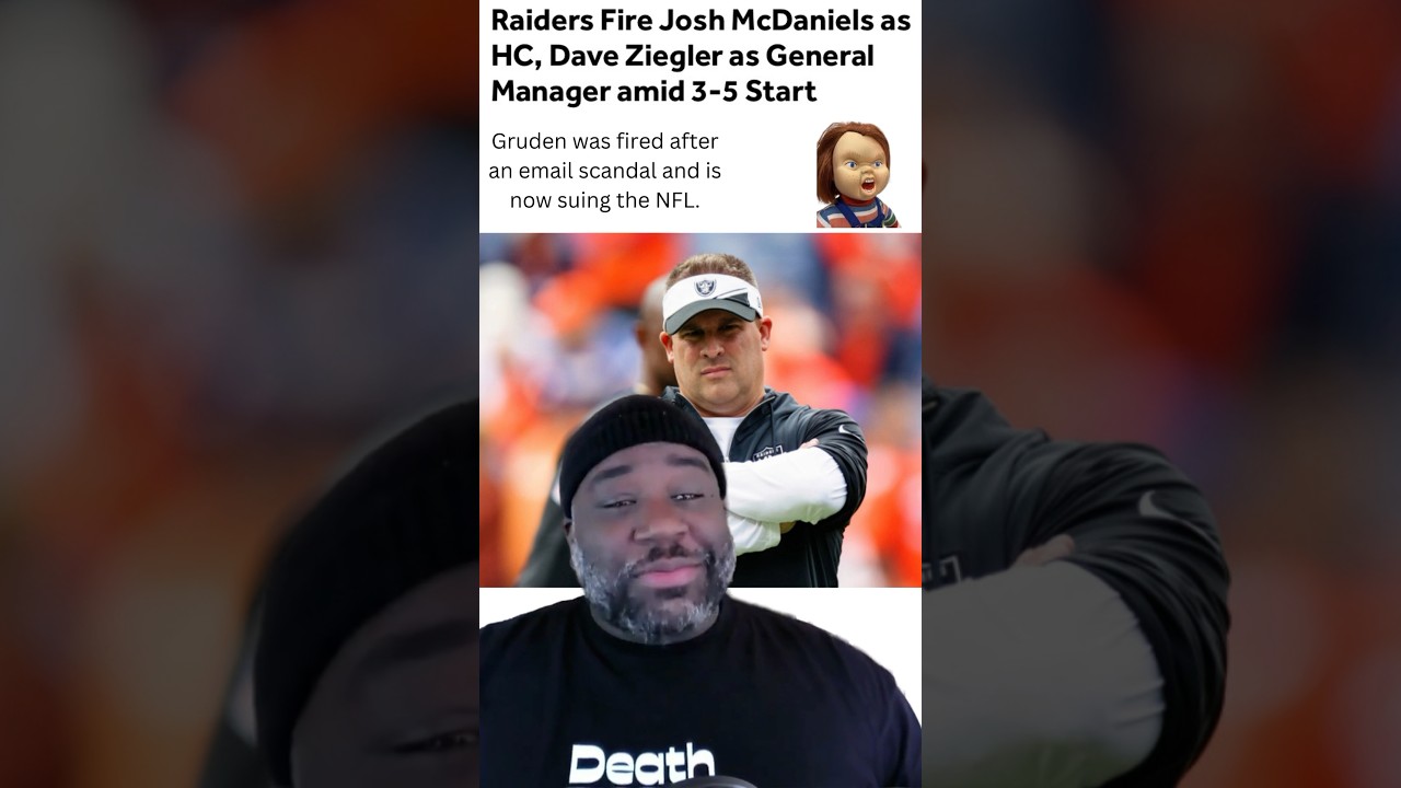 *breaking News* Raiders Fire Head Coach Josh Mcdaniels #nflnews #nfl #lasvegasraiders