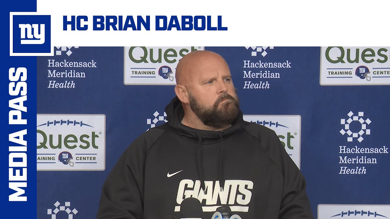 Brian Daboll Previews Week 9 Vs. Raiders | New York Giants