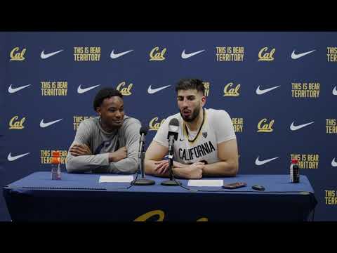 Cal Men’s Basketball: Fardaws Aimaq & Jalen Celestine Postgame Press Conference Vs. St. Thomas