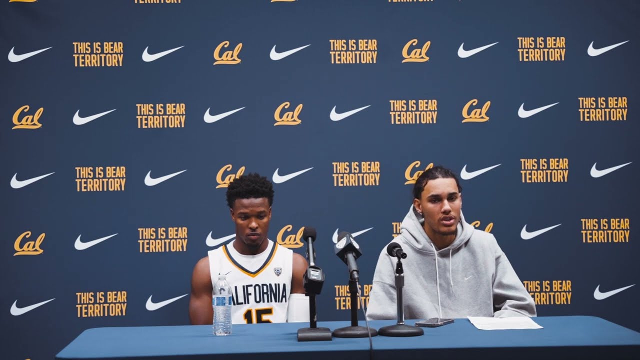 Cal Men’s Basketball: Jaylon Tyson & Jalen Cone Postgame Press Conference Vs. Pacific