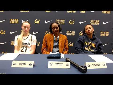 Cal Women’s Basketball Vs. Cal Poly Postgame Presser 11.13.23