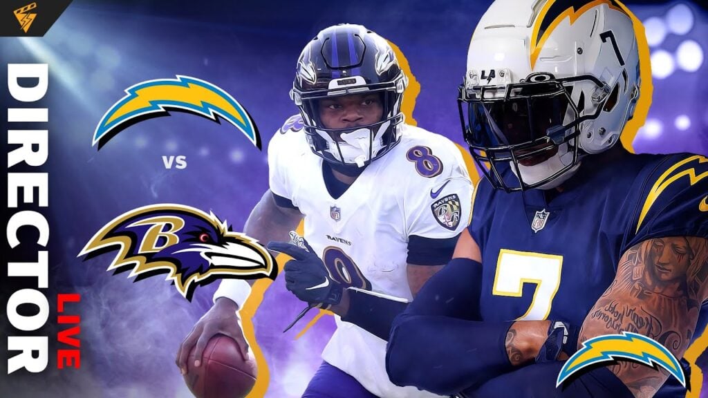 Chargers vs Ravens Watch Party Week 12 (2023) Director LIVE